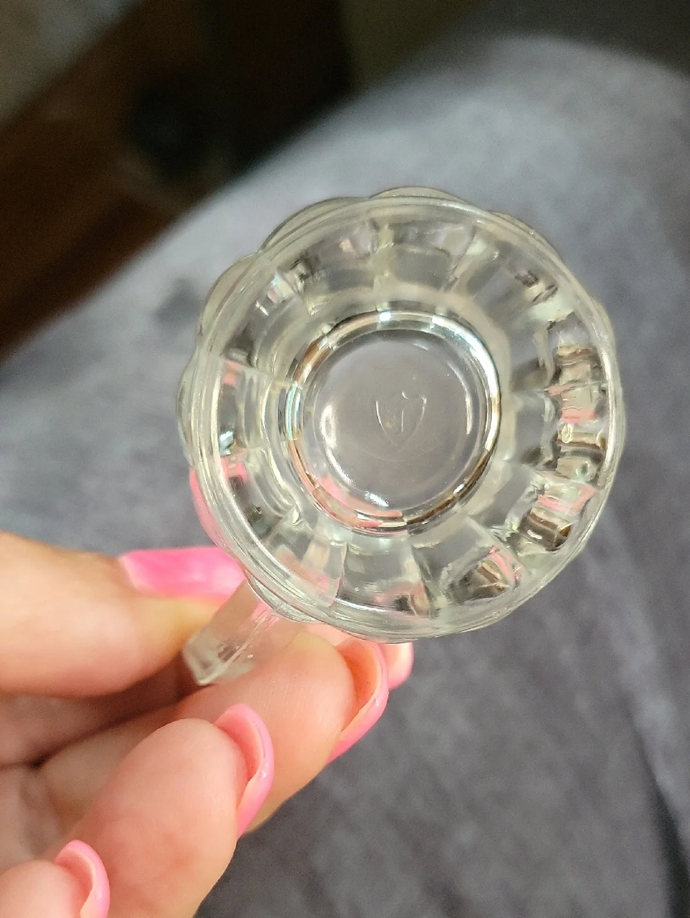 Heavy Clear Glass Mini Beer Mug - Classic Style